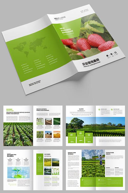 绿色农产品画册农业画册